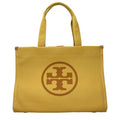 Borsa a tracolla in tessuto giallo
