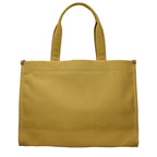 Borsa a tracolla in tessuto giallo