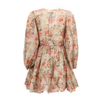 Multicolor Cotton Casual Dress