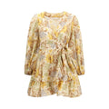Bicolor Cotton Casual Dress