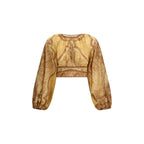 Bicolor Cotton Blouse