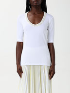 Weißes Baumwoll-T-Shirt