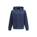 Blaues Baumwoll-Sweatshirt
