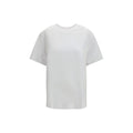 Weißes Baumwoll-T-Shirt