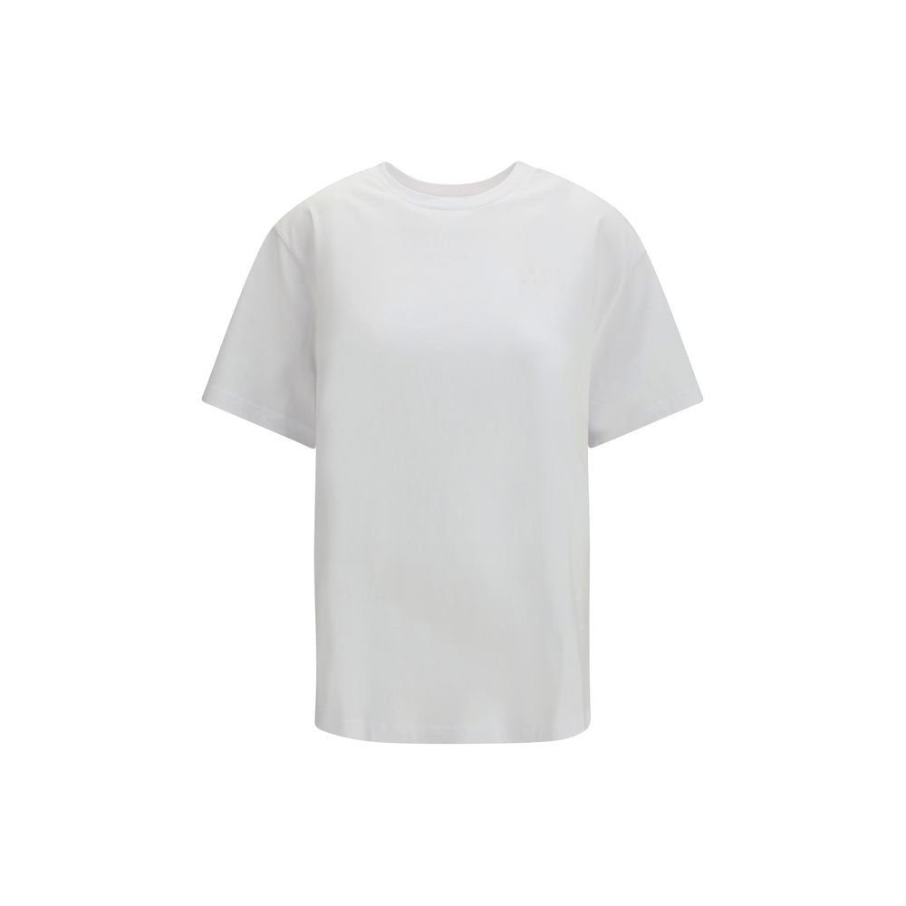 Weißes Baumwoll-T-Shirt
