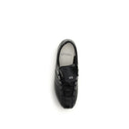 Schwarze Kalbsleder-Sneaker aus Bos Taurus