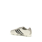 White Calf Leather Bos Taurus Athletic Sneakers