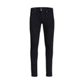Black Cotton Skinny Jeans