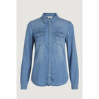 Light Blue Cotton Blouse