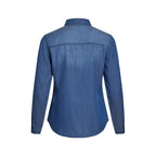 Blue Cotton Blouse
