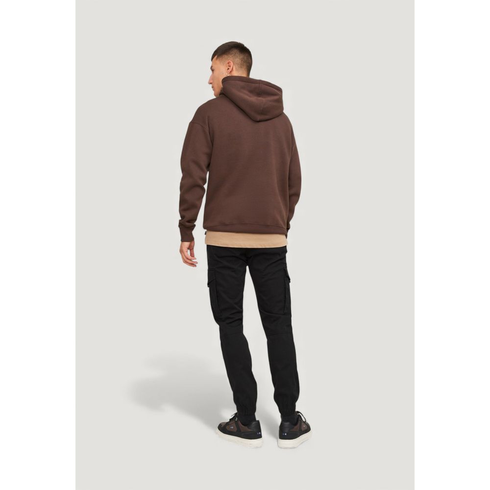 Schwarze Röhrenhose aus Baumwolle