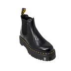 Black Leather Ankle Boots