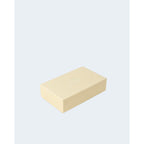 Beige Leder Schlüsselanhänger