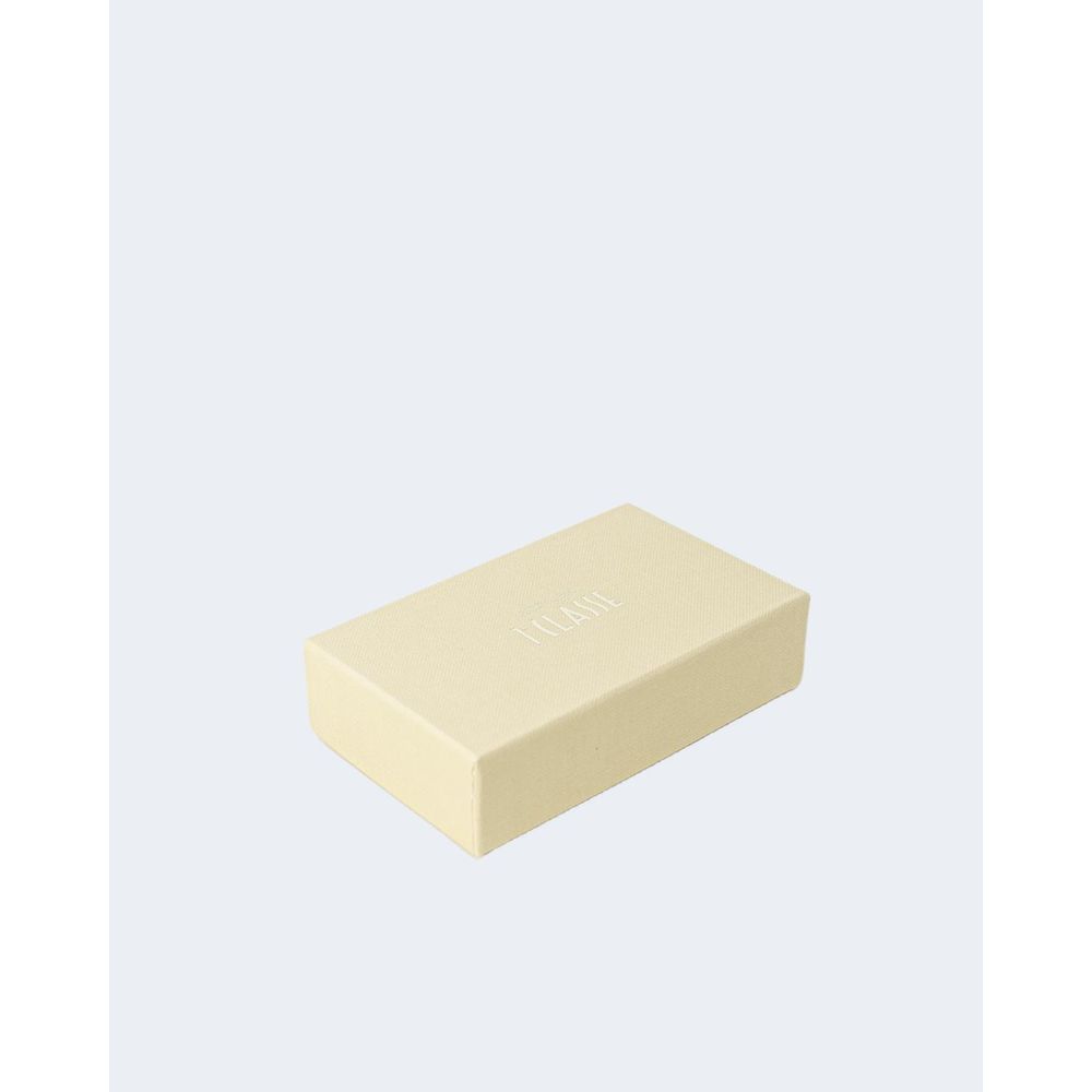 Beige Leder Schlüsselanhänger