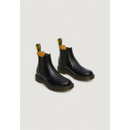Black Leather Ankle Boots