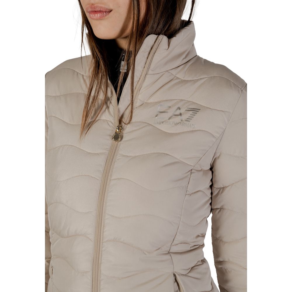 Beiger Polyester-Bomber