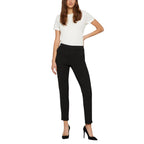 Freizeithose aus schwarzem Polyester
