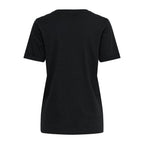 Black Cotton T-Shirt