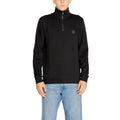 Black Cotton Sweatshirt