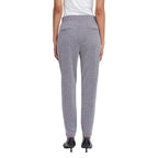 Blue Polyester Skinny Pants
