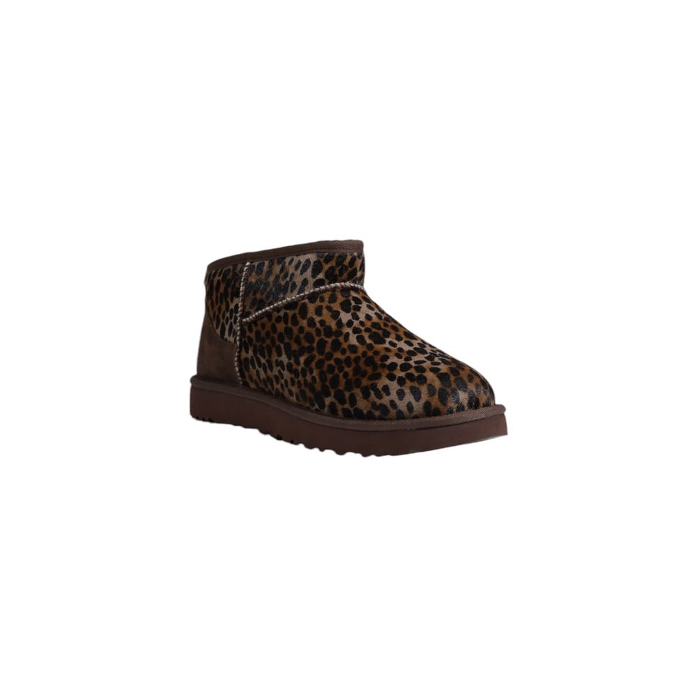 Braune Wildleder-Ankle-Boots