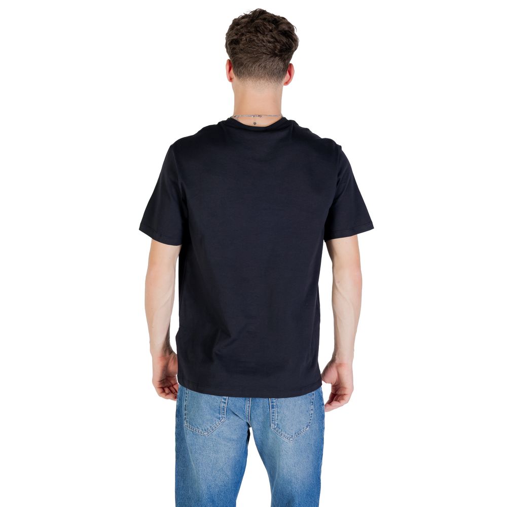 Graues Baumwoll-T-Shirt