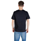 Graues Baumwoll-T-Shirt