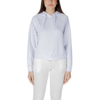 White Viscose Hoodie