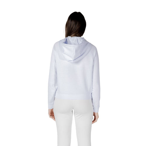 Weißer Hoodie aus Viskose