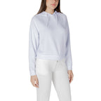 White Viscose Hoodie