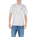 Polo Shirt in White Cotton