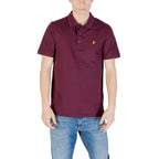Polohemd aus Bordeaux-Baumwolle