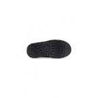 Schwarze Wildleder-Stiefeletten