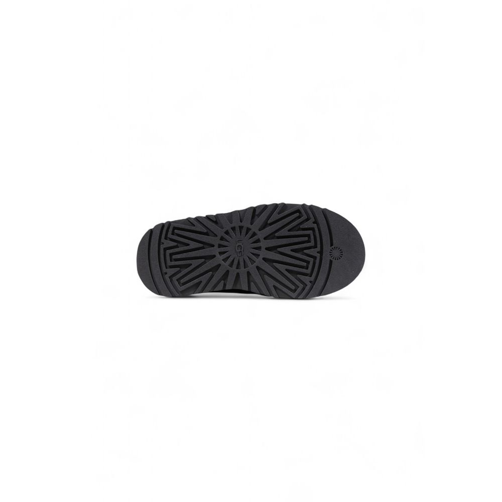 Schwarze Wildleder-Stiefeletten
