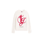 Cream Recycled Cotton Sweatshirt
