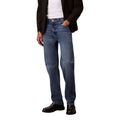 Blaue Baumwoll-Jeans (Relaxed Fit)