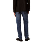 Blaue Baumwoll-Jeans (Relaxed Fit)