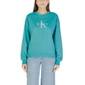 Blaues Baumwoll-Sweatshirt