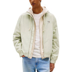 Bicolor-Bomber aus recyceltem Polyamid