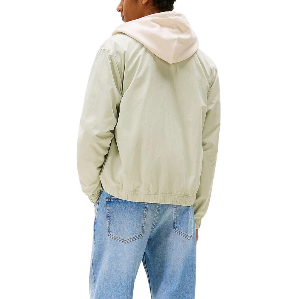 Bicolor-Bomber aus recyceltem Polyamid