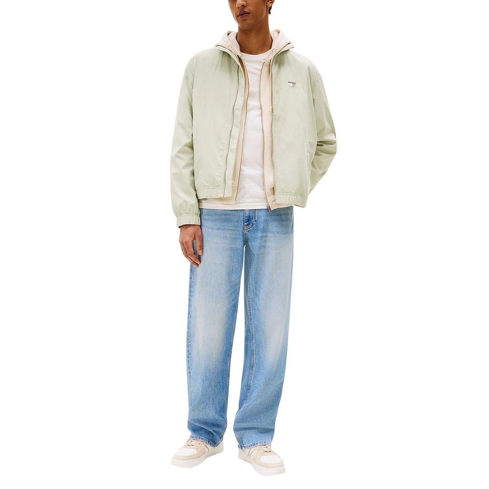 Bicolor-Bomber aus recyceltem Polyamid