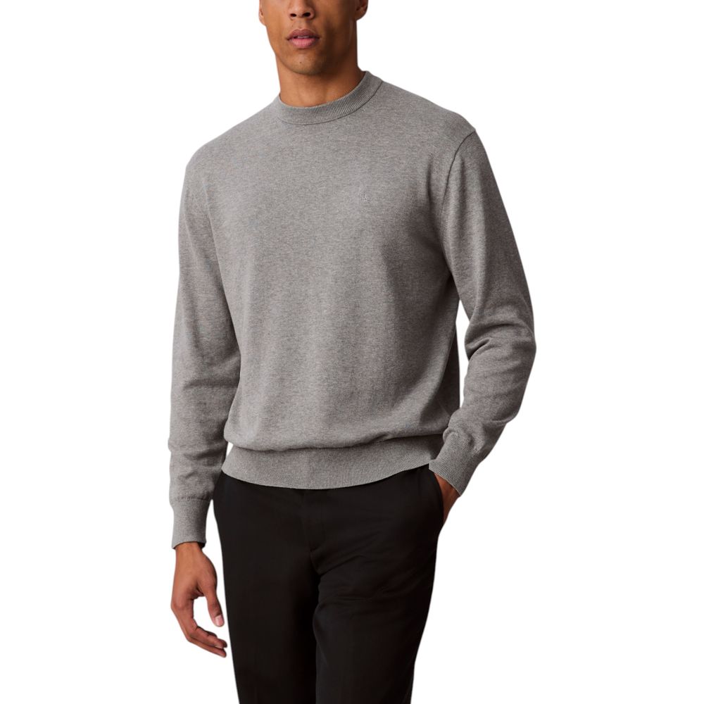 Graues Baumwoll-Sweatshirt