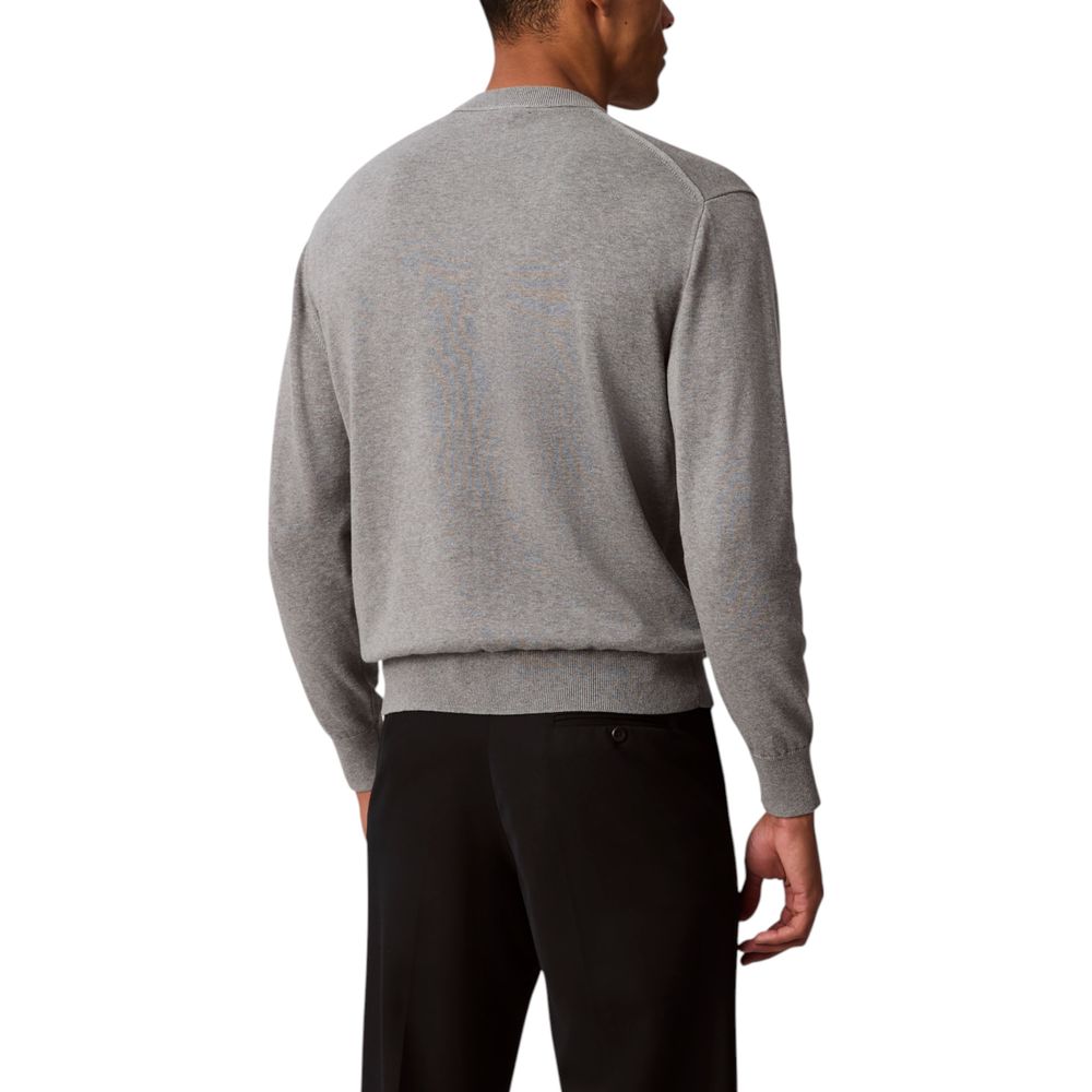 Graues Baumwoll-Sweatshirt
