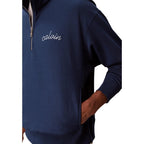 Blue Cotton Sweatshirt
