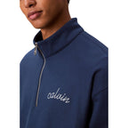 Blue Cotton Sweatshirt