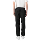 Schwarze Polyester-Jogginghose (Trainingshose)