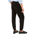 Black Cotton Joggers (Workout Pants)