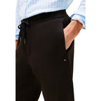Black Cotton Joggers (Workout Pants)