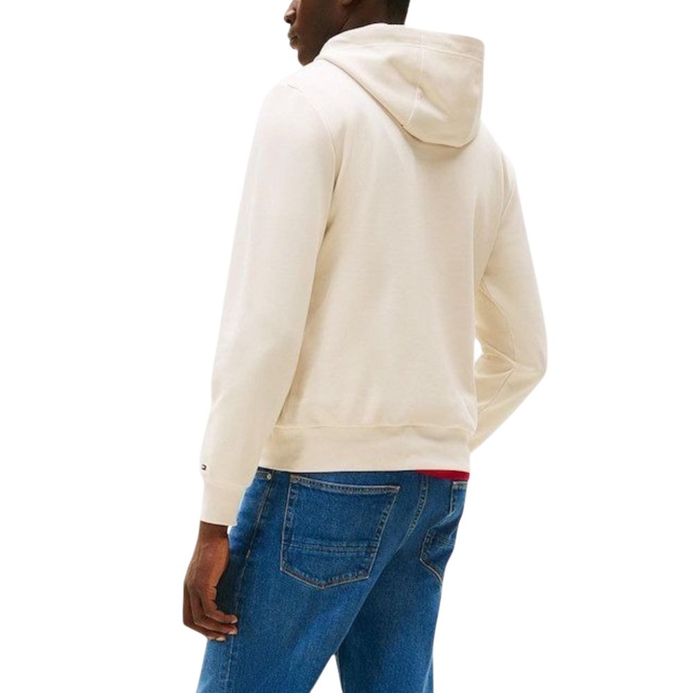Beiger Hoodie aus Bio-Baumwolle
