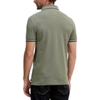 Bicolor Organic Cotton Polo Shirt